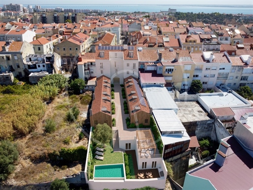 Neue Villa mit 2 Schlafzimmern in ökologisch nachhaltiger Eigentumswohnung in Lissabon