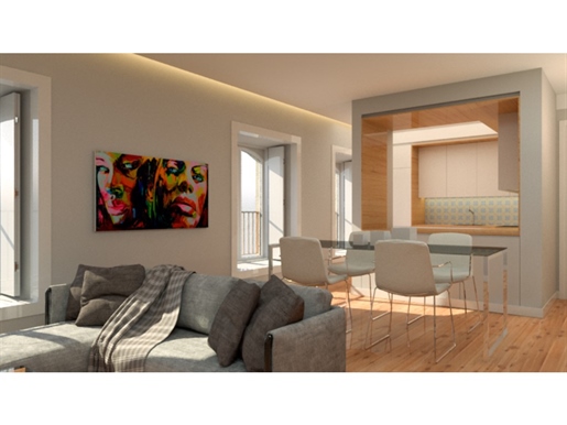Appartement à deux chambres dans un nouveau développement à vendre à Amoreiras, Lisbonne