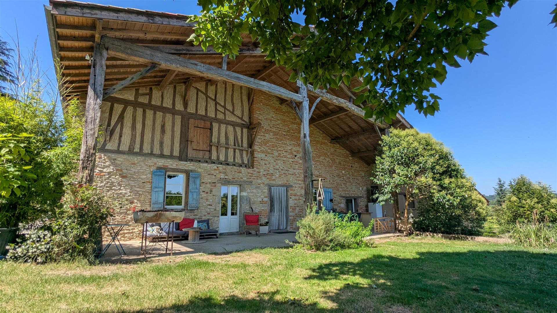 Casa de campo de las Landas a las puertas de Burdeos