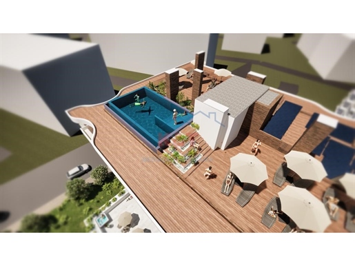 Apartamento T3 novo com piscina nos Jardins do Amparo