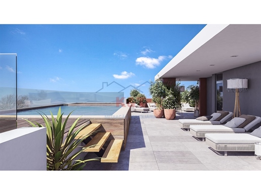 New luxury 2 + 1 bedroom apartment in Jardins do Amparo