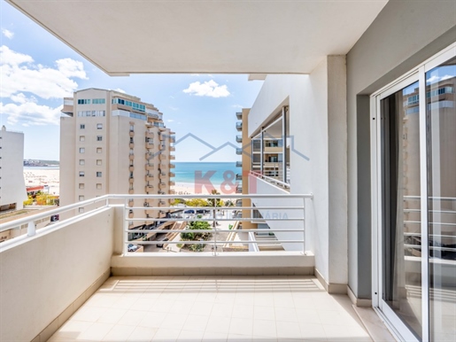 2 bedroom flat with good balconies with sea view and garage