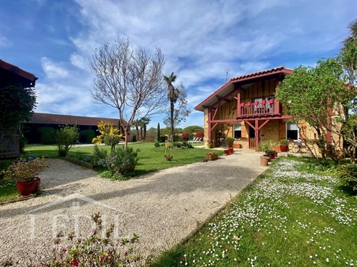 Renovated Landes property, swimming pool and outbuildings