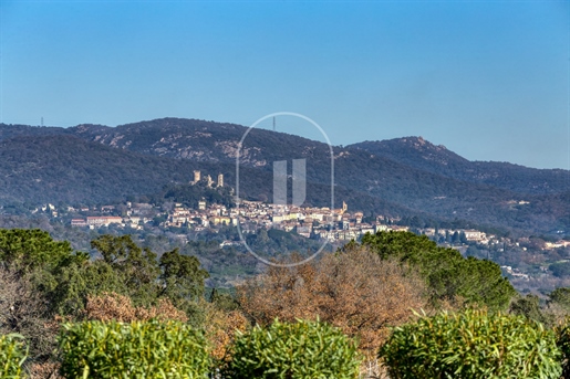 Provençal bastide with vineyards and garden for sale in Cogolin