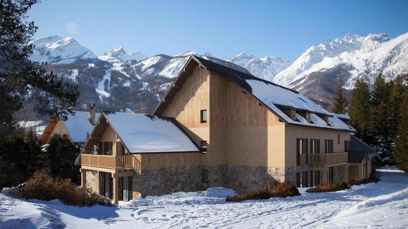 Apartment Le Monetier Les Bains 3 rooms plus terrace facing South