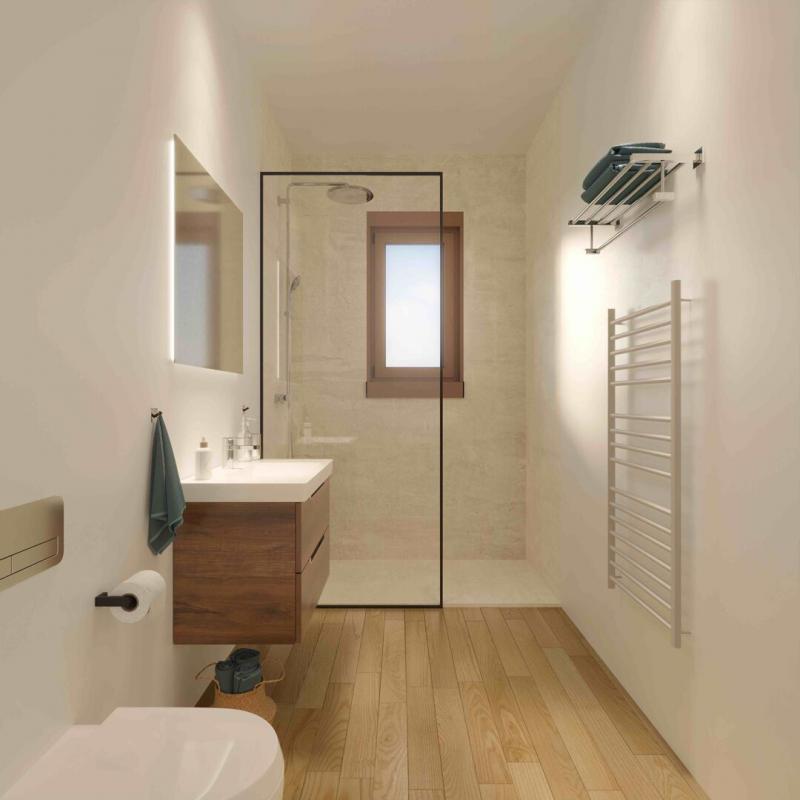 Apartment Le Monetier Les Bains 3 rooms plus terrace facing South