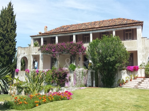 Quinta Del Siglo Xviii - Casa Palacial Con Piscina, Capilla Y Vasto Terreno
