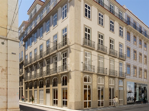 Appartement de 3 pièces avec balcons et vue sur la ville, dans le centre-ville de Lisbonne