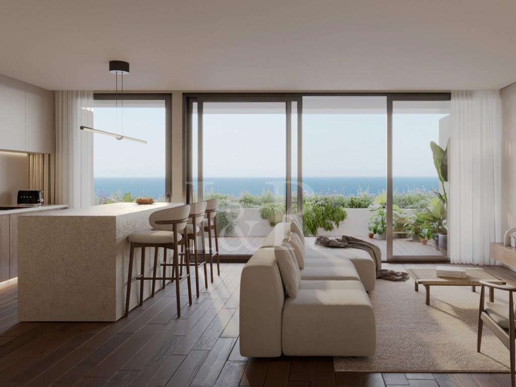 2 bedroom duplex with terrace and garage, in Sesimbra