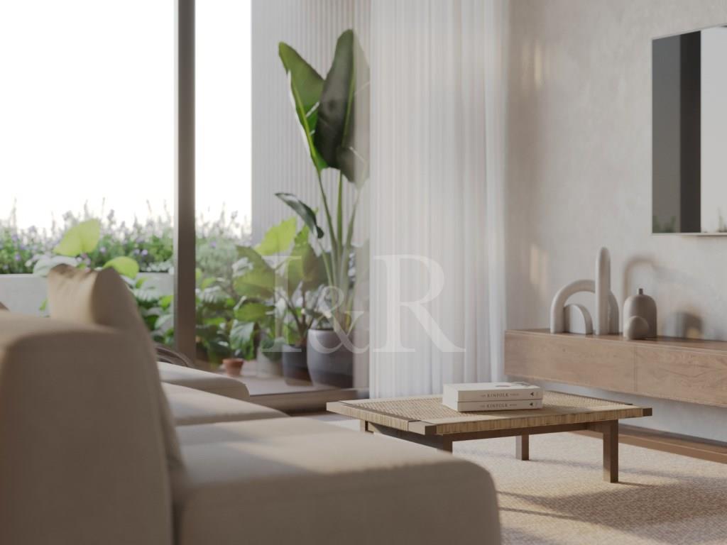2 bedroom duplex with terrace and garage, in Sesimbra