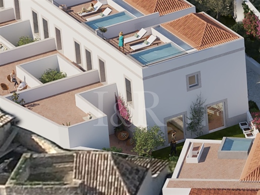 Villa T3 com piscina no rooftop no centro de Tavira, Algarve