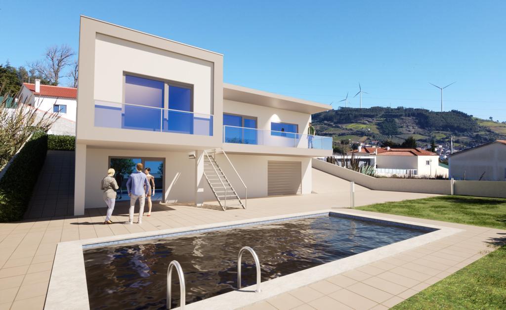 3-Bedr. House with pool and open views, municipality of Cadaval