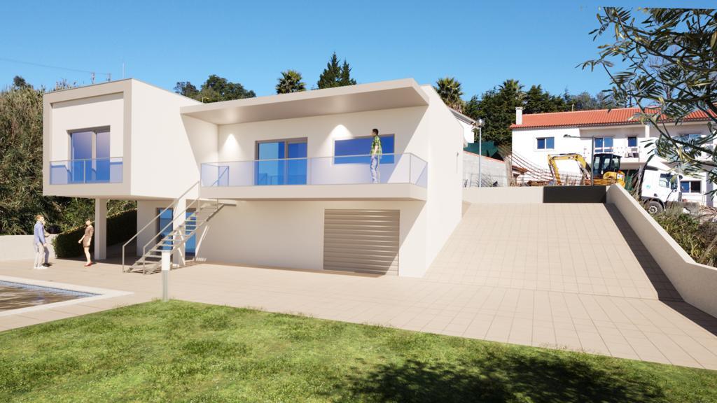 3-Bedr. House with pool and open views, municipality of Cadaval