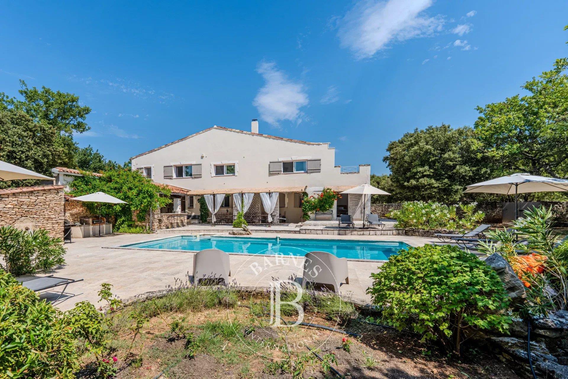 Exclusive - Bonnieux - 3,154 sq. Ft Stone House - 6 Bedrooms- Pool - Independent Guest House