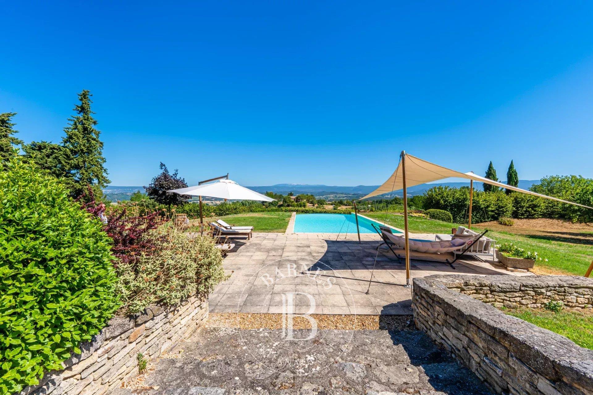 Bonnieux - Provencal Country House - 6 Bedrooms - Swimming Pool - 3.5 Ha Park - Panoramic View