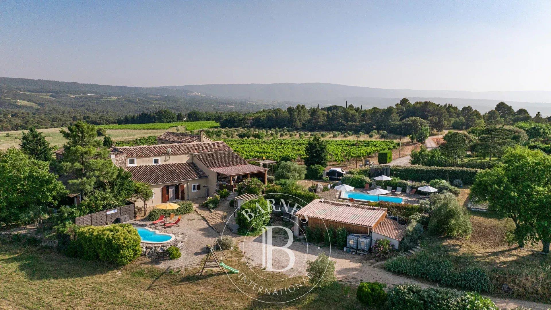 Roussillon - Renovated Farmhouse With 3 Guesthouses - 2 Swimming Pools