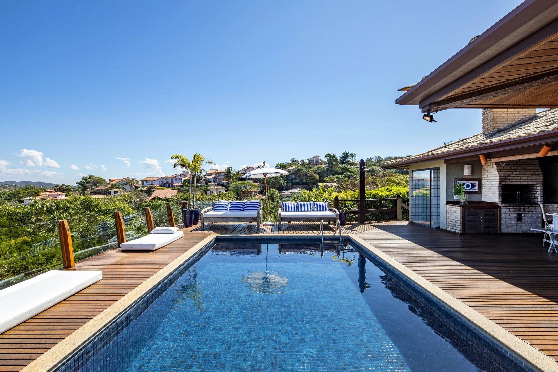 Buz051 - Wonderful house of 7 suites in Geribá