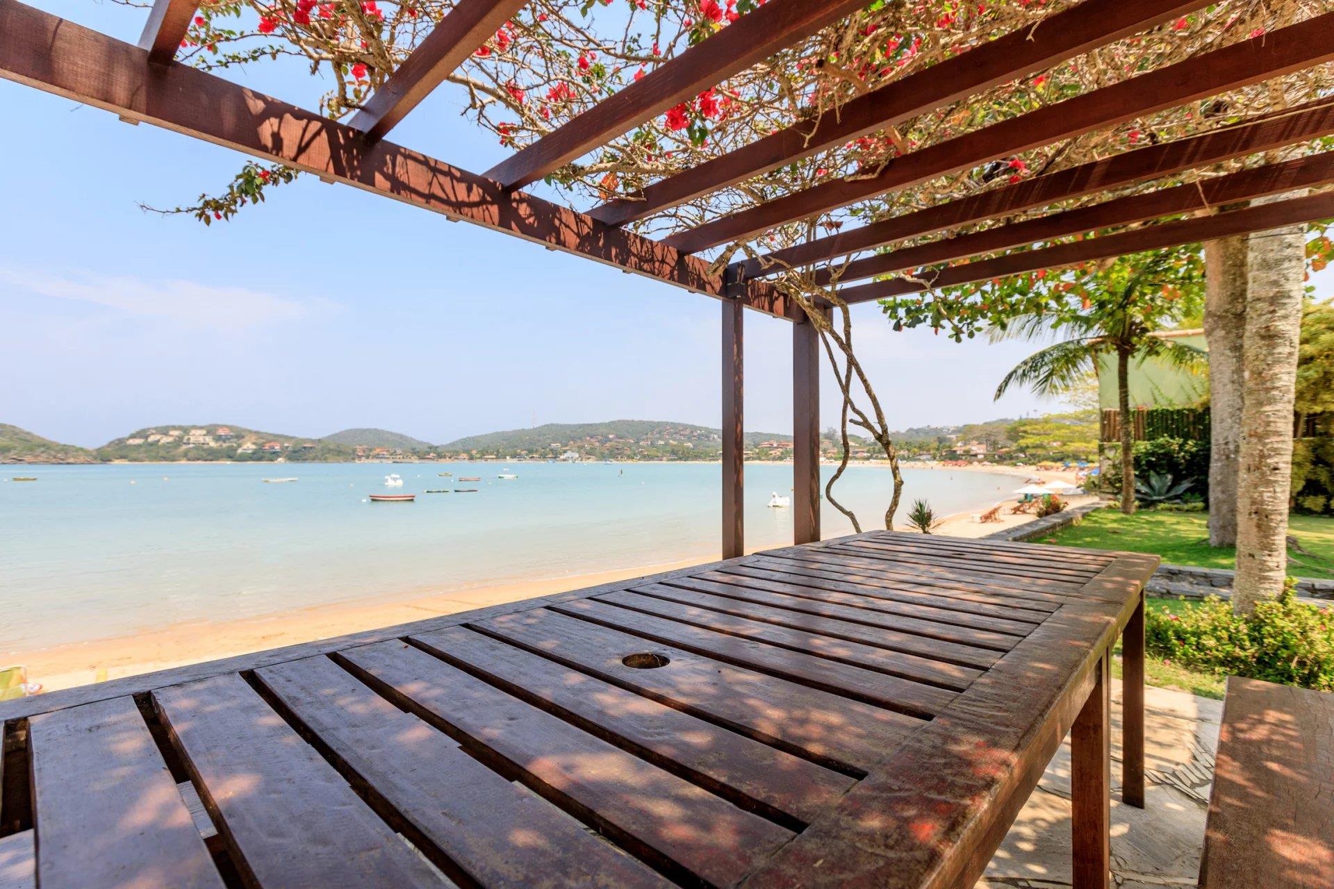 Buz029 - Prestigious house in front of the sea in Búzios