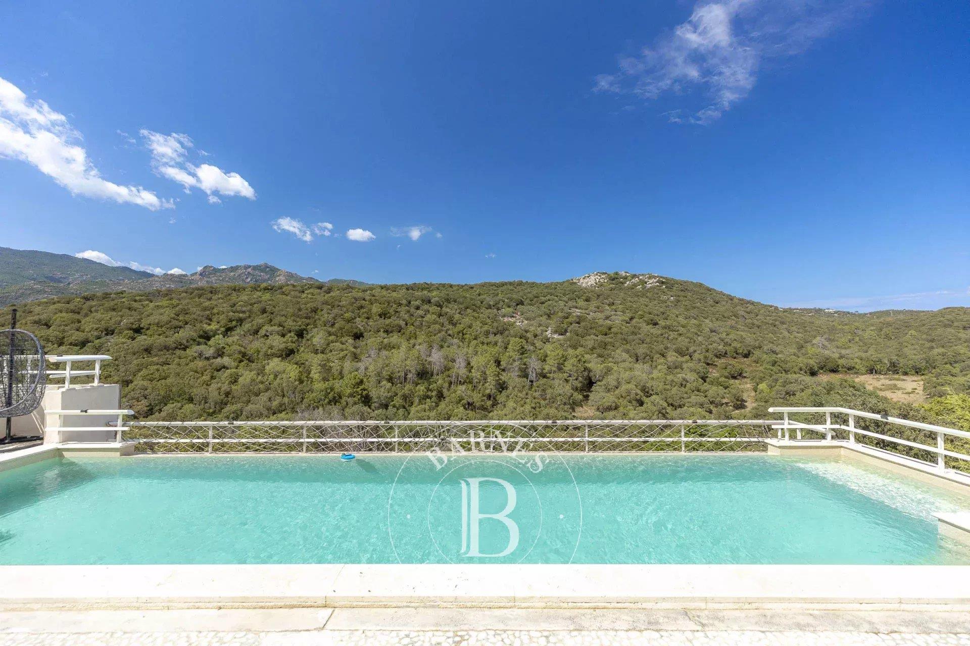 Southern Corsica - Porto-Vecchio - Villa with Independent Apartments, Sea View, and Pool