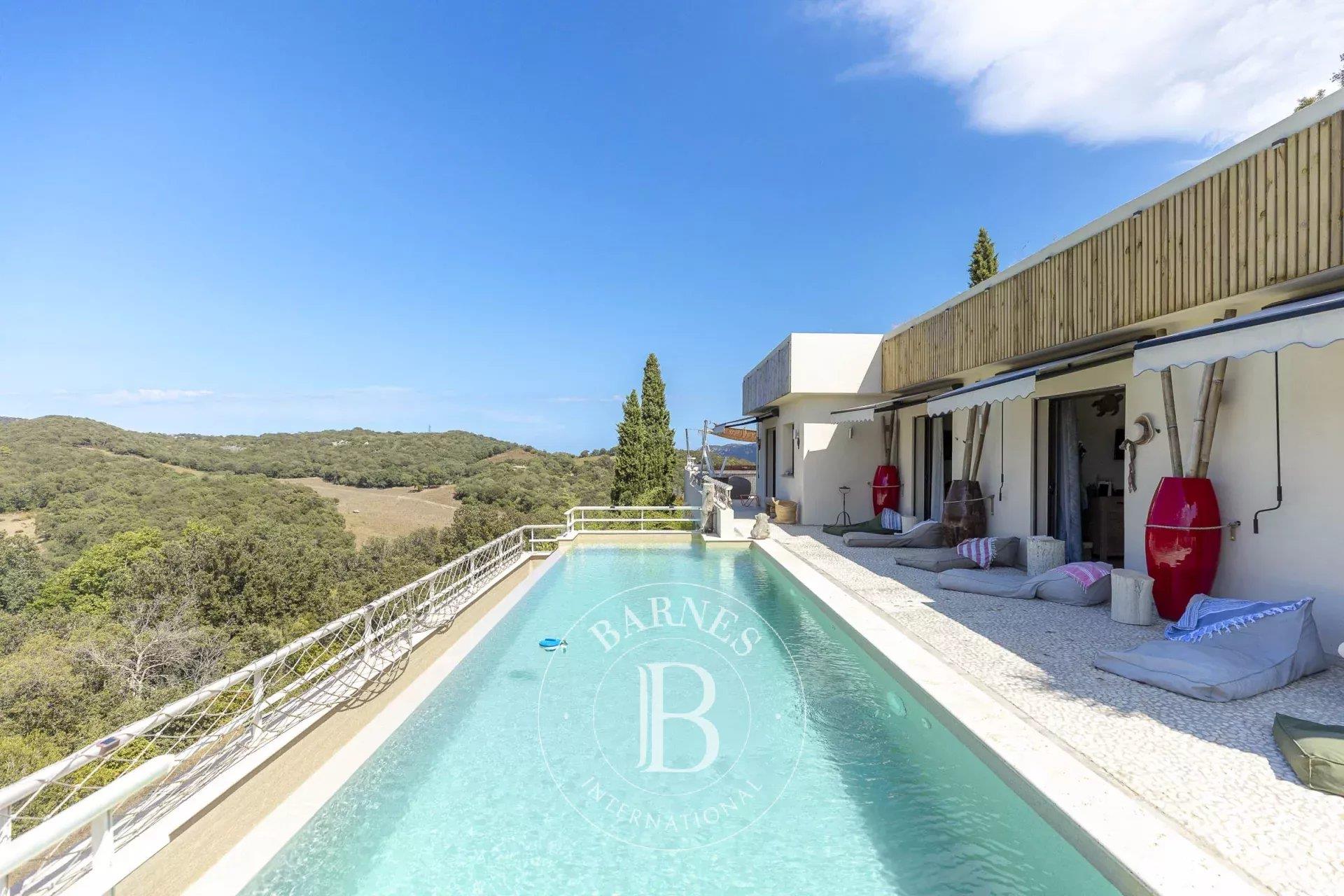 Southern Corsica - Porto-Vecchio - Villa with Independent Apartments, Sea View, and Pool