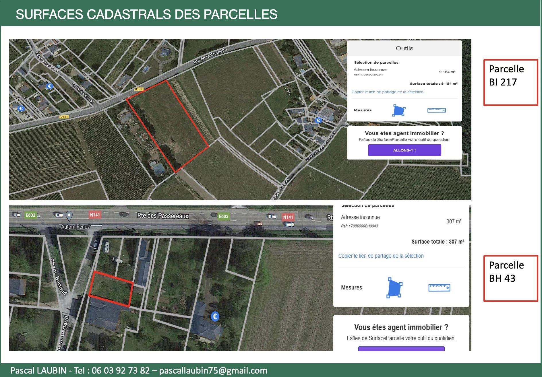 Lands for sale in Charentes Maritimes