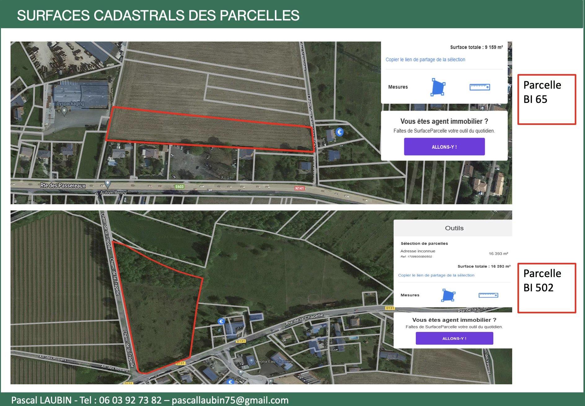 Lands for sale in Charentes Maritimes