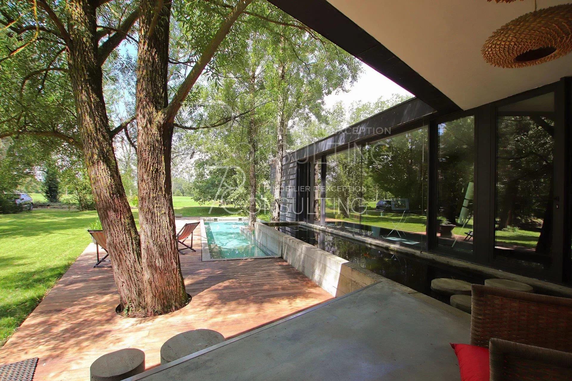 Sale Near Lavaur 45Mn Toulouse Archi-Discrete 7 Room House On One Storey