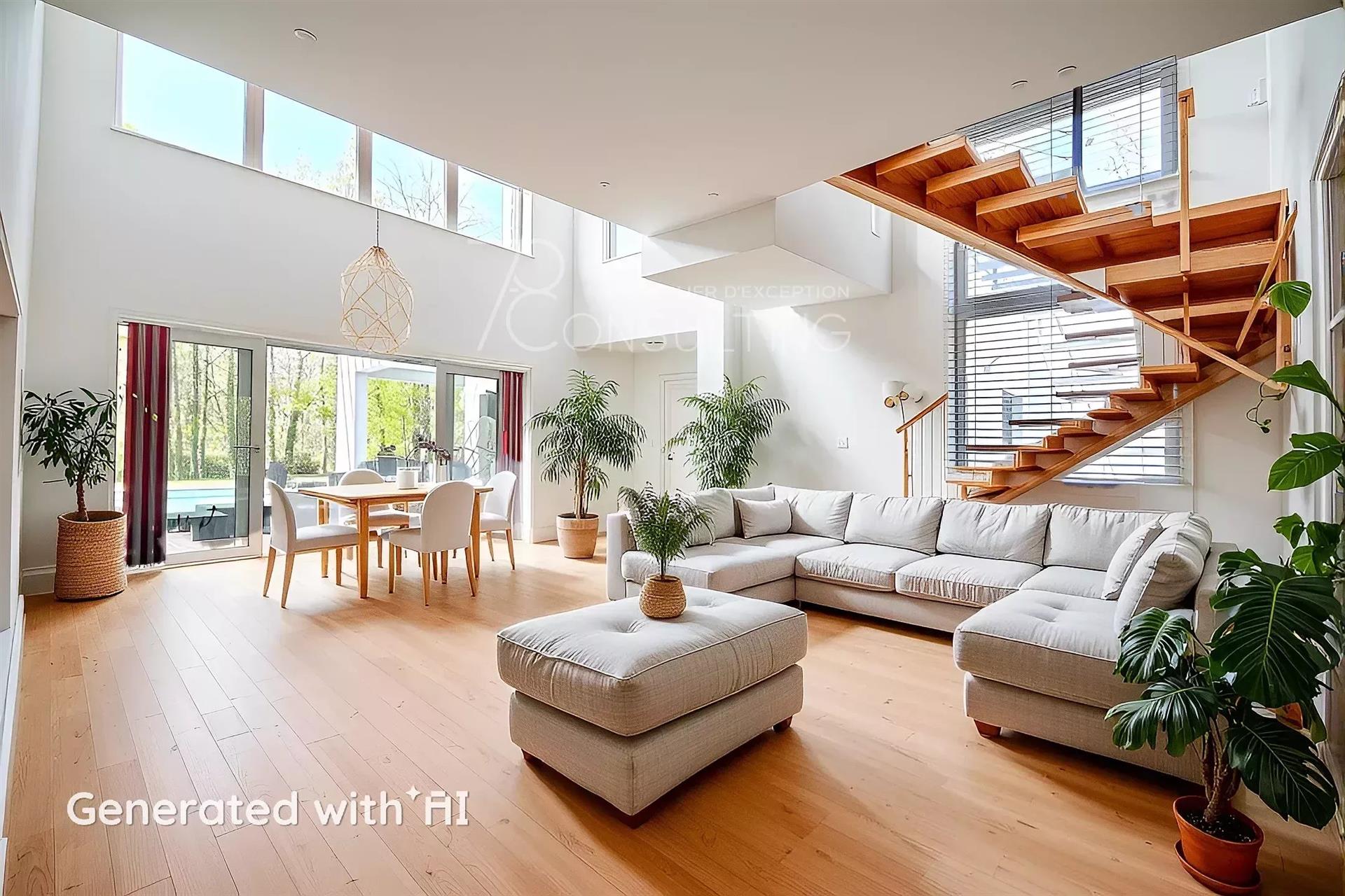 Exclusive Sale 25 Min North Of The Airport Contemporary House 7 Rooms + Basement On 5000M²