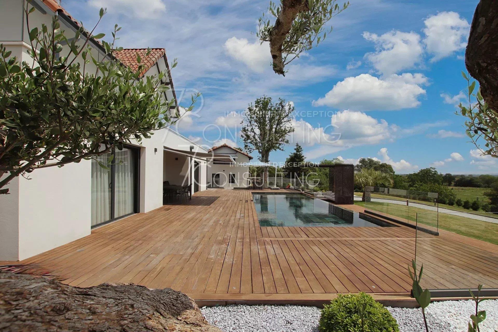 Exclusive Pyrenees View - 40 Mn South Toulouse Contemporary Carbonne + Outbuilding