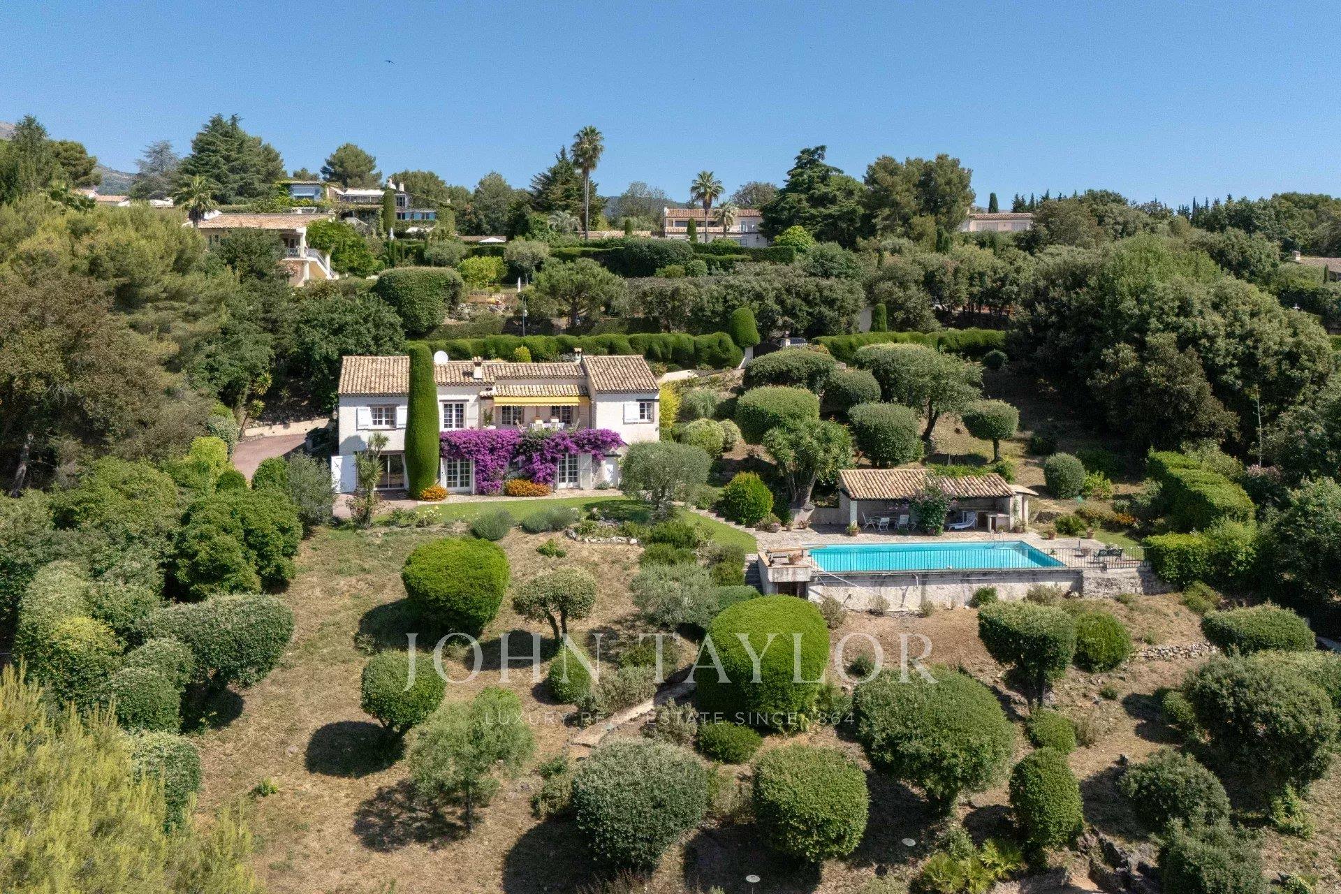 Encanto y vista panorámica al mar, Saint-Paul de Vence