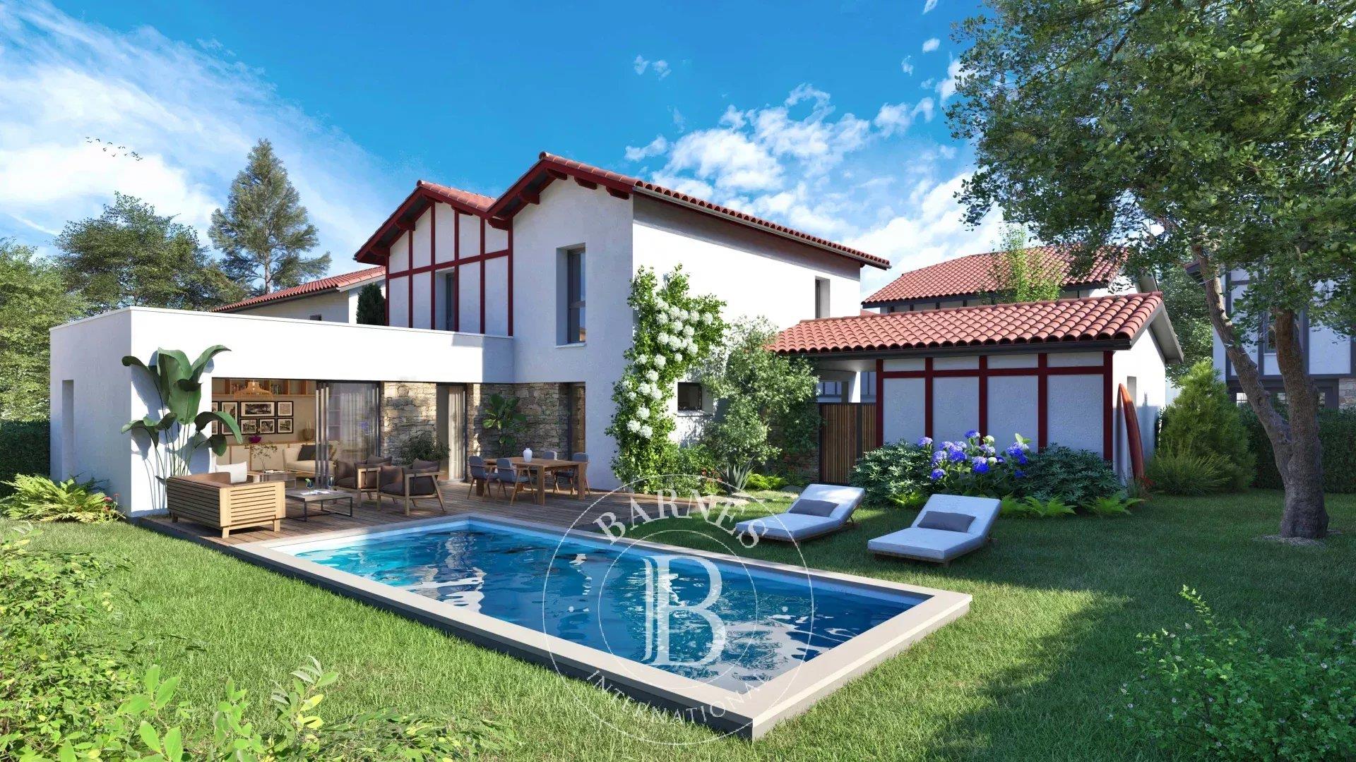 Anglet 5 Cantons – New House With Pool And Garden