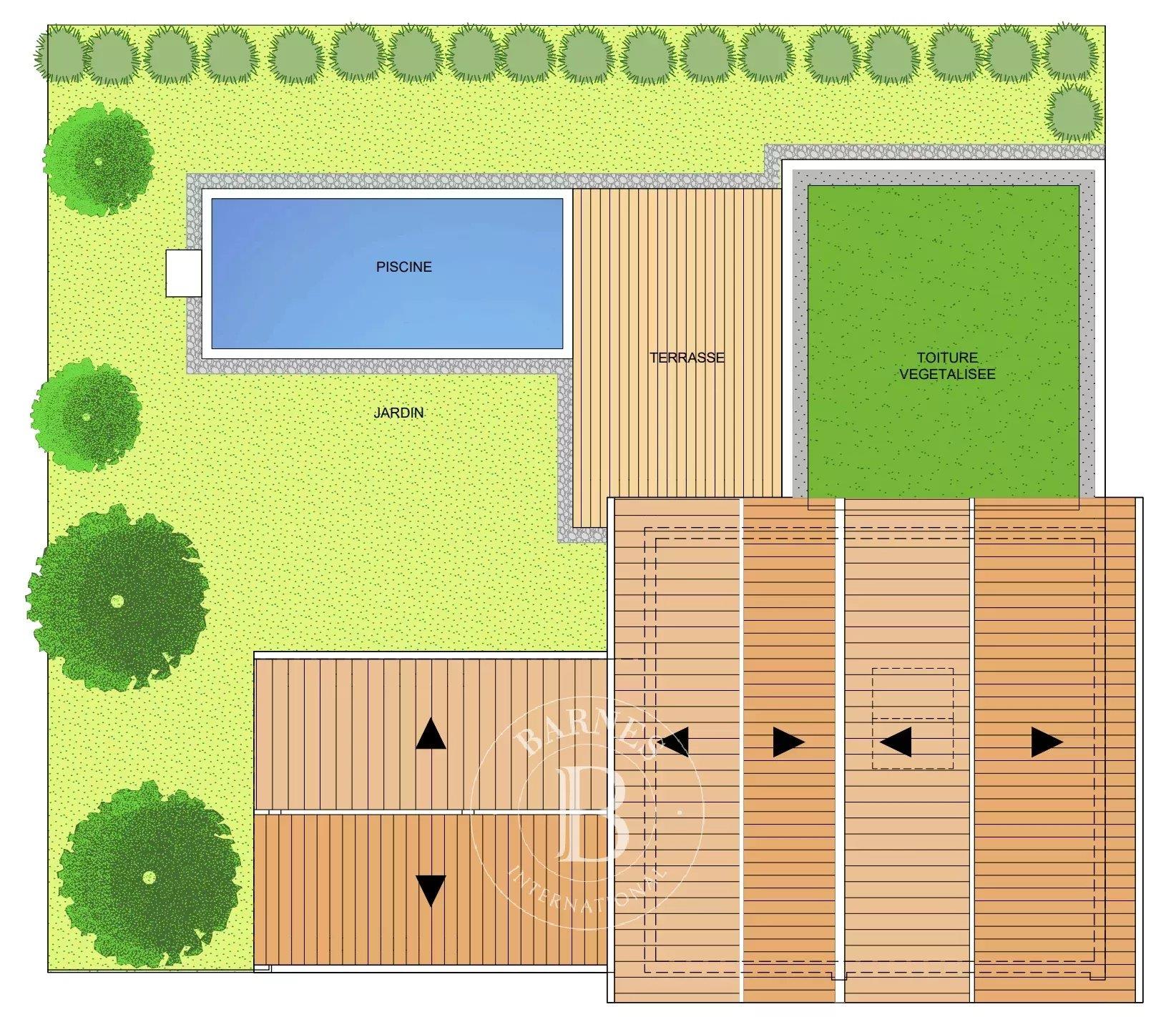 Anglet 5 Cantons – New House With Pool And Garden