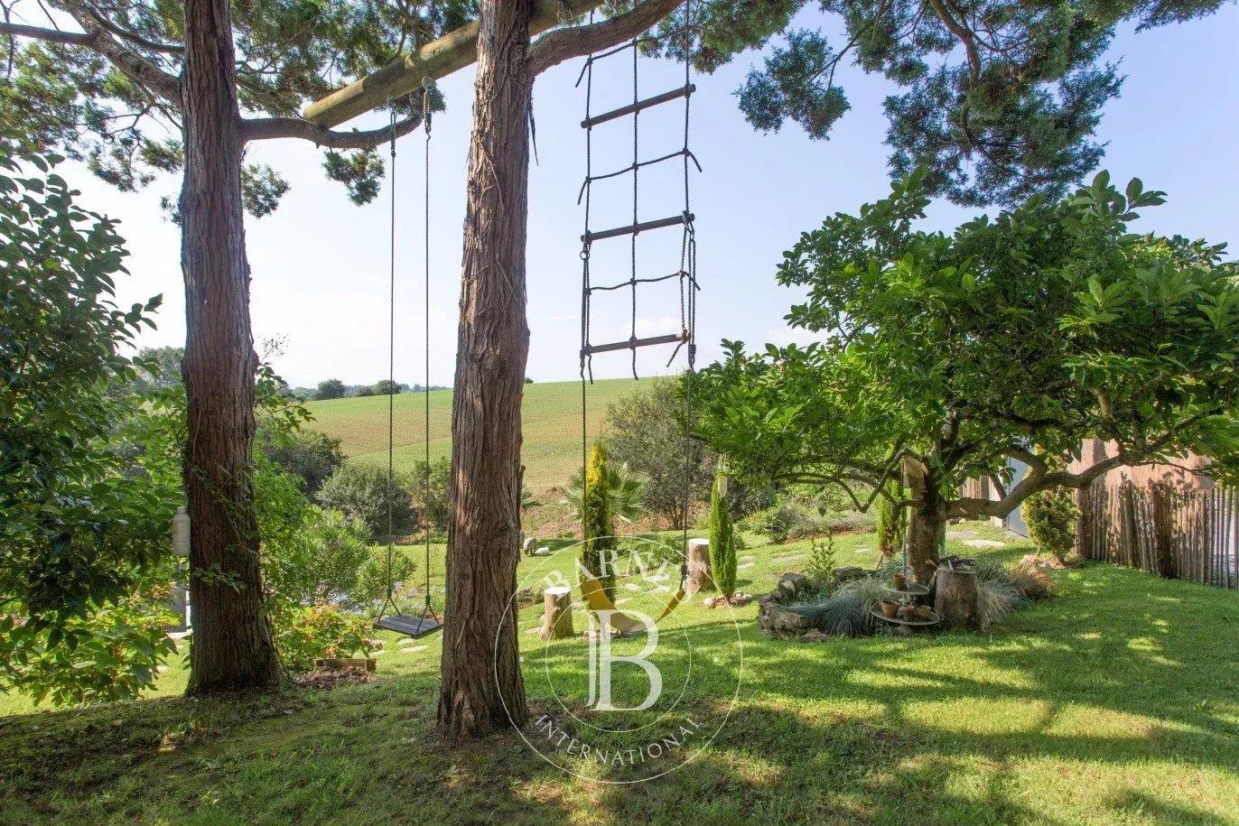 Arbonne, Close To Biarritz, Renovated Basque Farm, View Of The Mountains