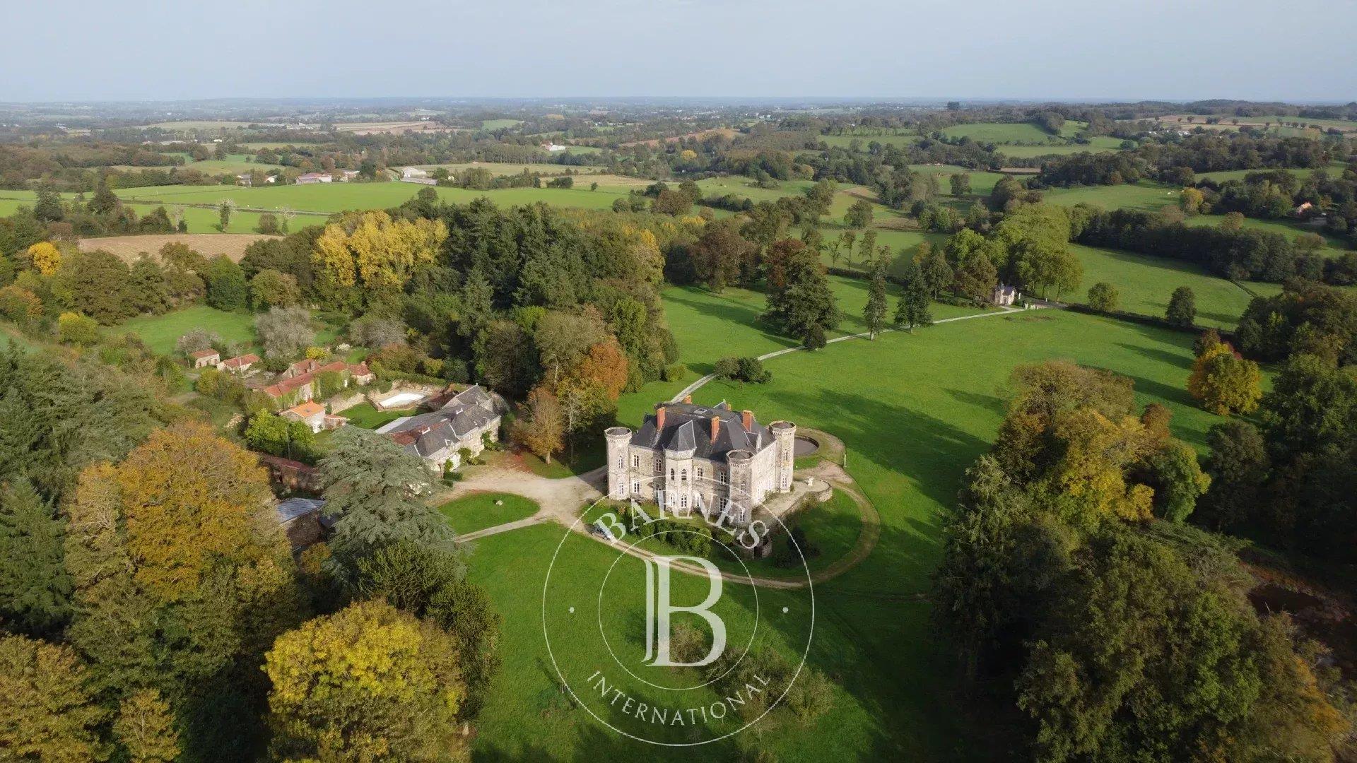 Sole Agent - Vendee - 17th Century chateau with its outbuildings and gites - 11ha park