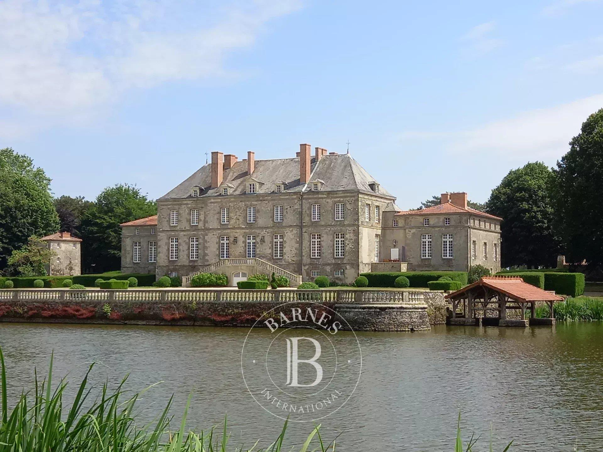 Vendée (85) - 18th century listed chateau - Estate of 42 hectares