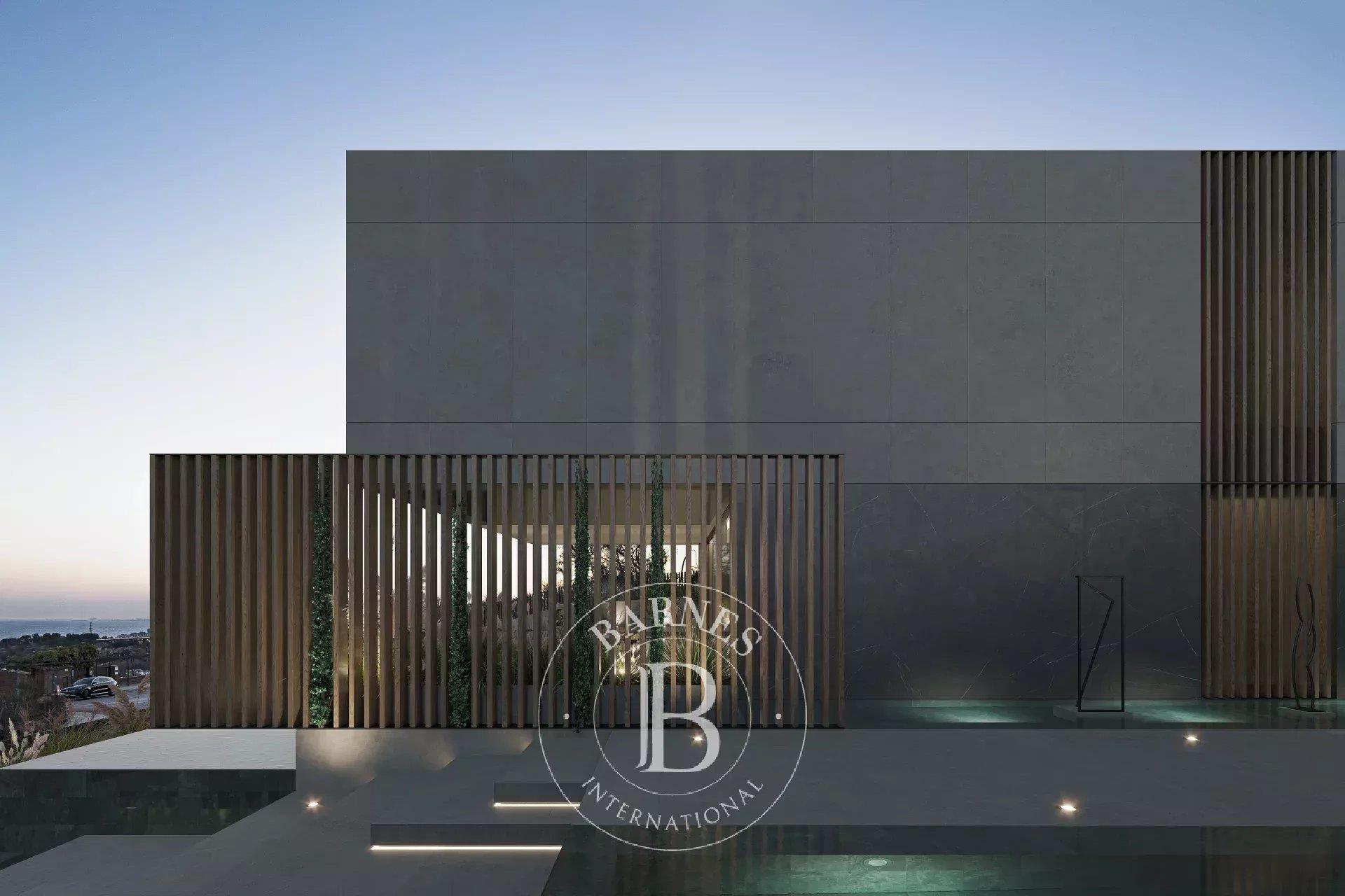 High-End villa with a pool and sea views in Teià, just a few minutes from Barcelona.
