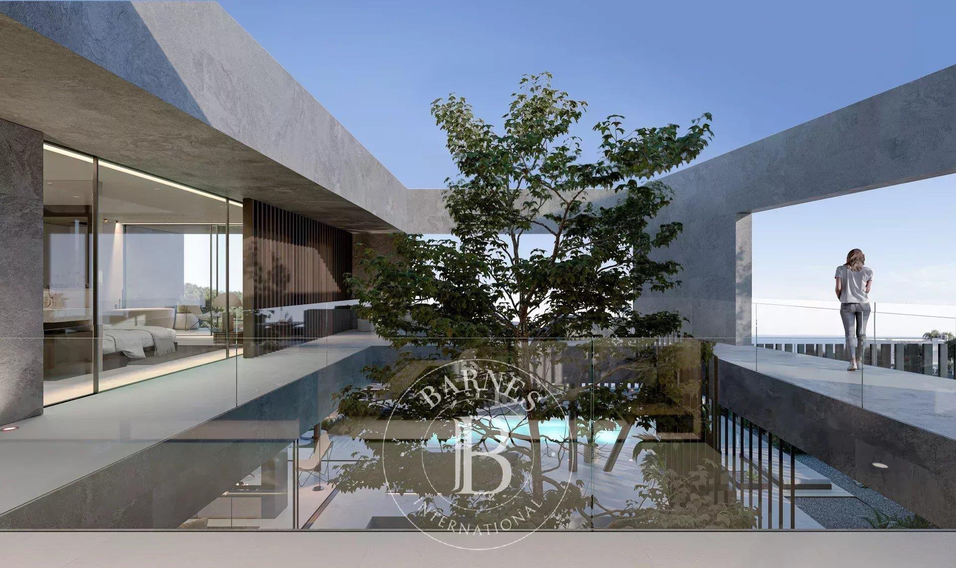High-End villa with a pool and sea views in Teià, just 20 minutes from Barcelona.