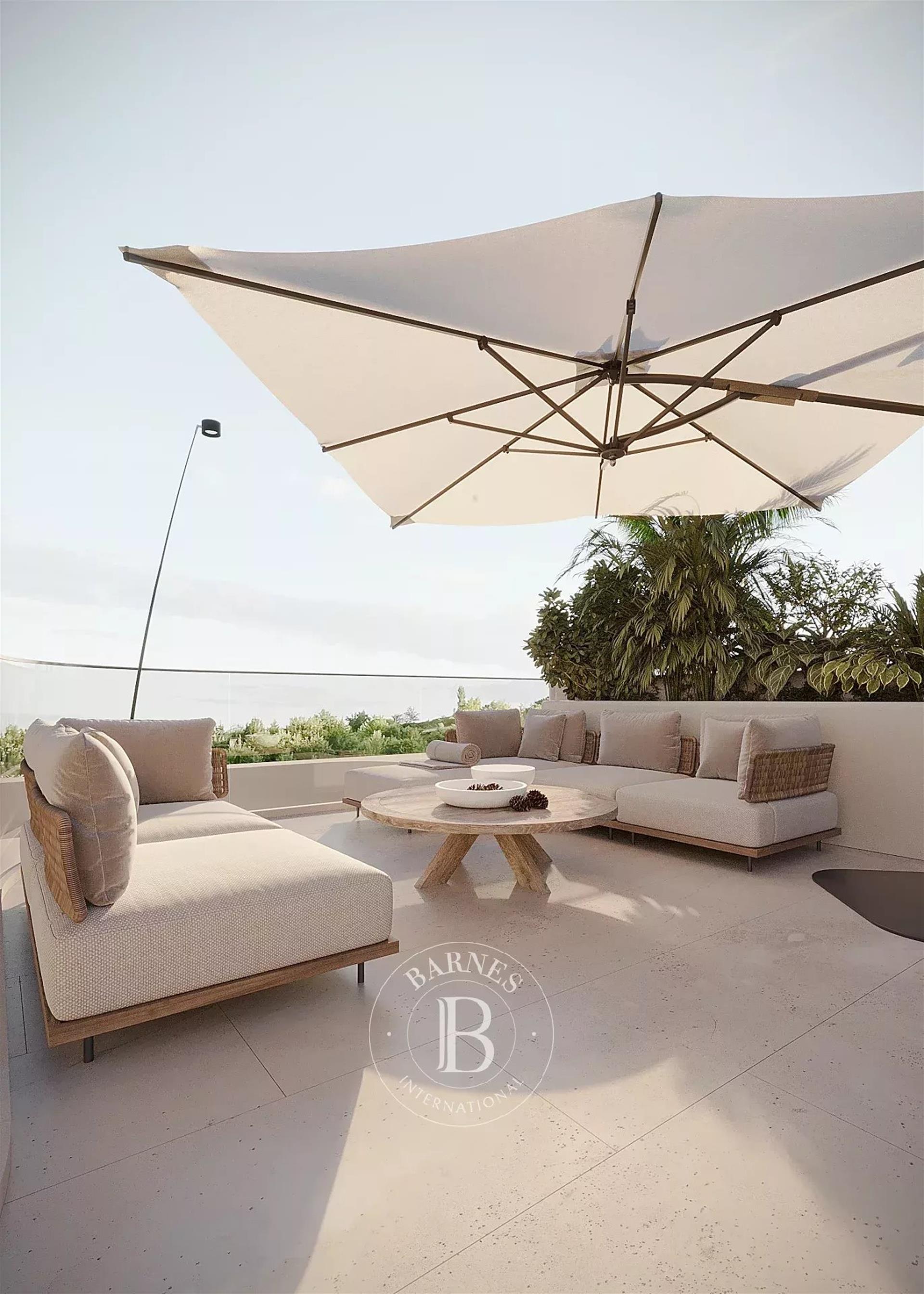 Sophisticated Penthouse with Stunning Mediterranean Views in San Agustí
