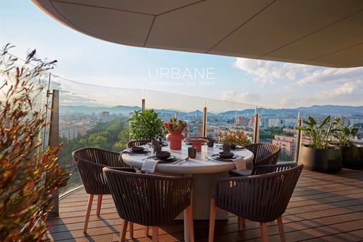Luxury 252 m² Apartment on the 12th Floor in Diagonal Mar, Barcelona – 194 m² Living Space and 58 m²
