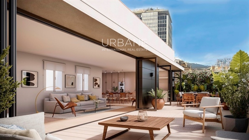 Elysian Heights: Exquisites Duplex-Penthouse im Eixample Dret von Barcelona
