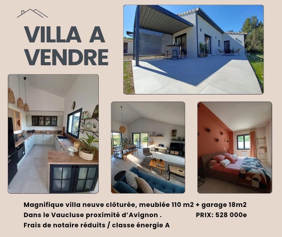 Casa nova mobilada com vista panorâmica, terraço e pérgula bioclimática