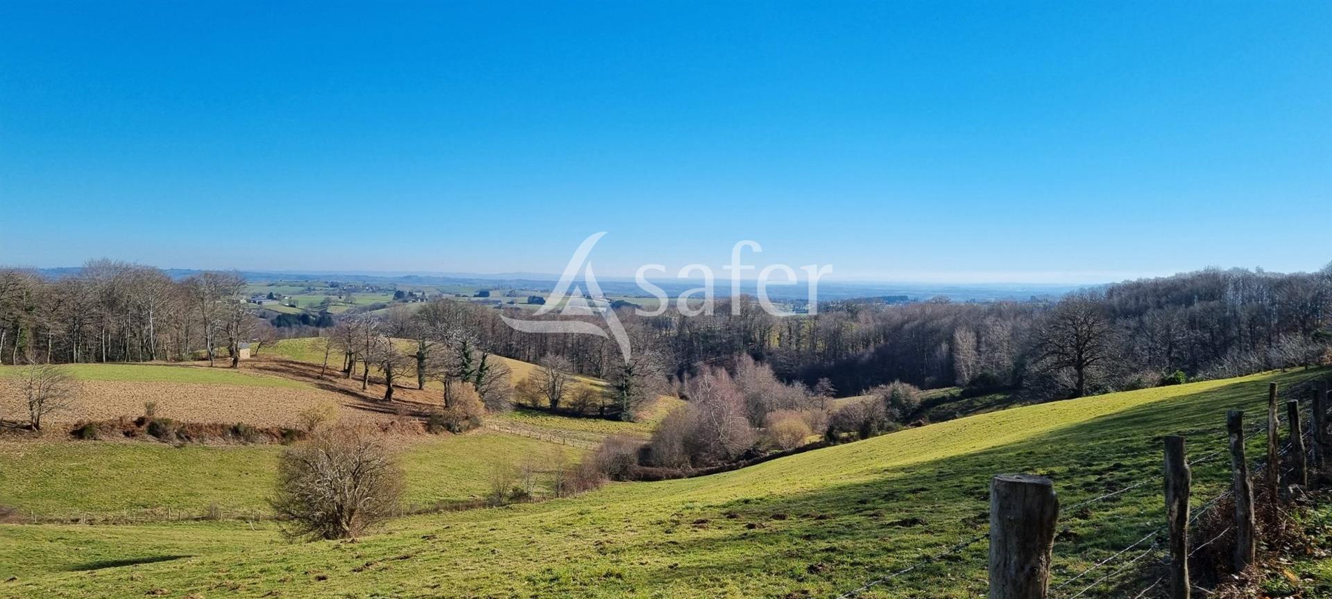 Propriété d'élevage de 53ha en Aveyron