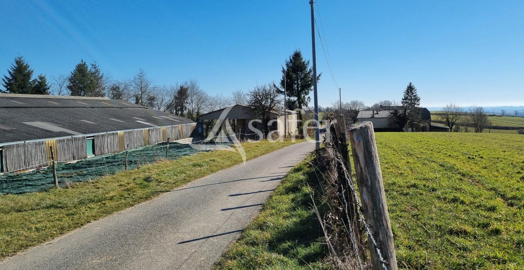 Propriété d'élevage de 53ha en Aveyron
