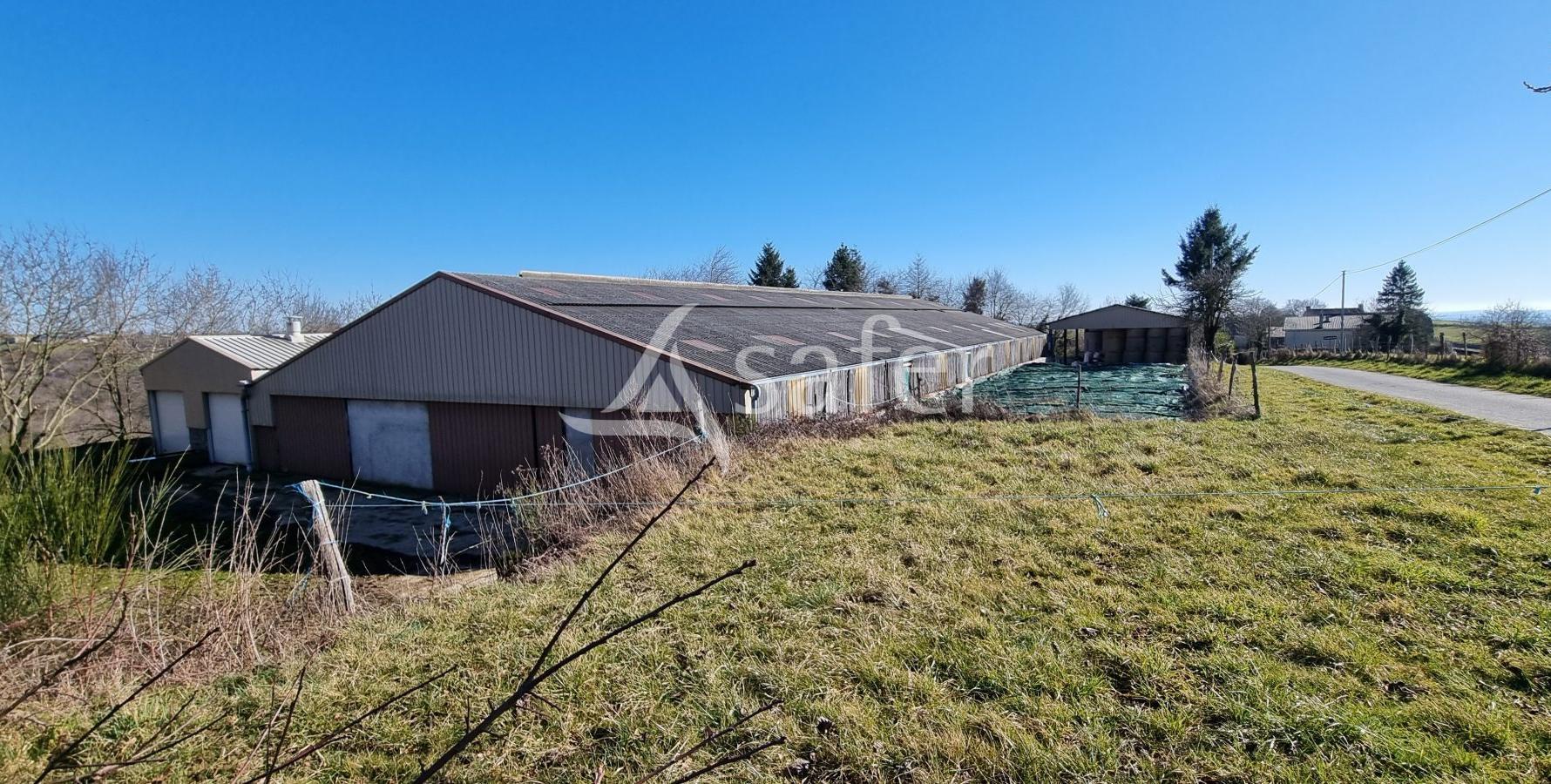 Propriété d'élevage de 53ha en Aveyron