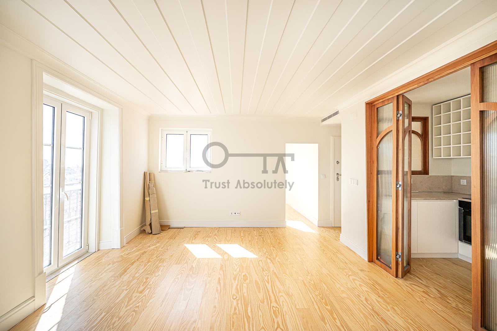 Apartamento de 2+1 dormitorios en Chiado
