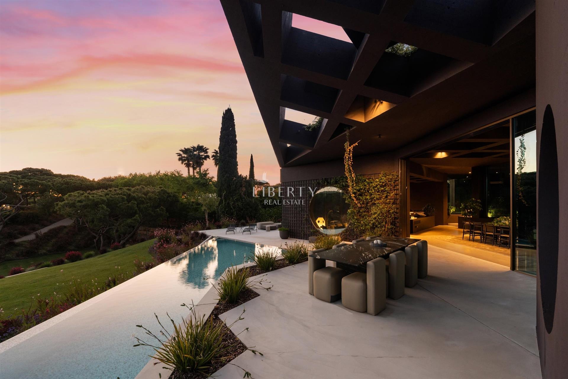 Dare to be Bold! | Blackbird | An Architectural Icon in Quinta do Lago, Overlooking the South Golf C
