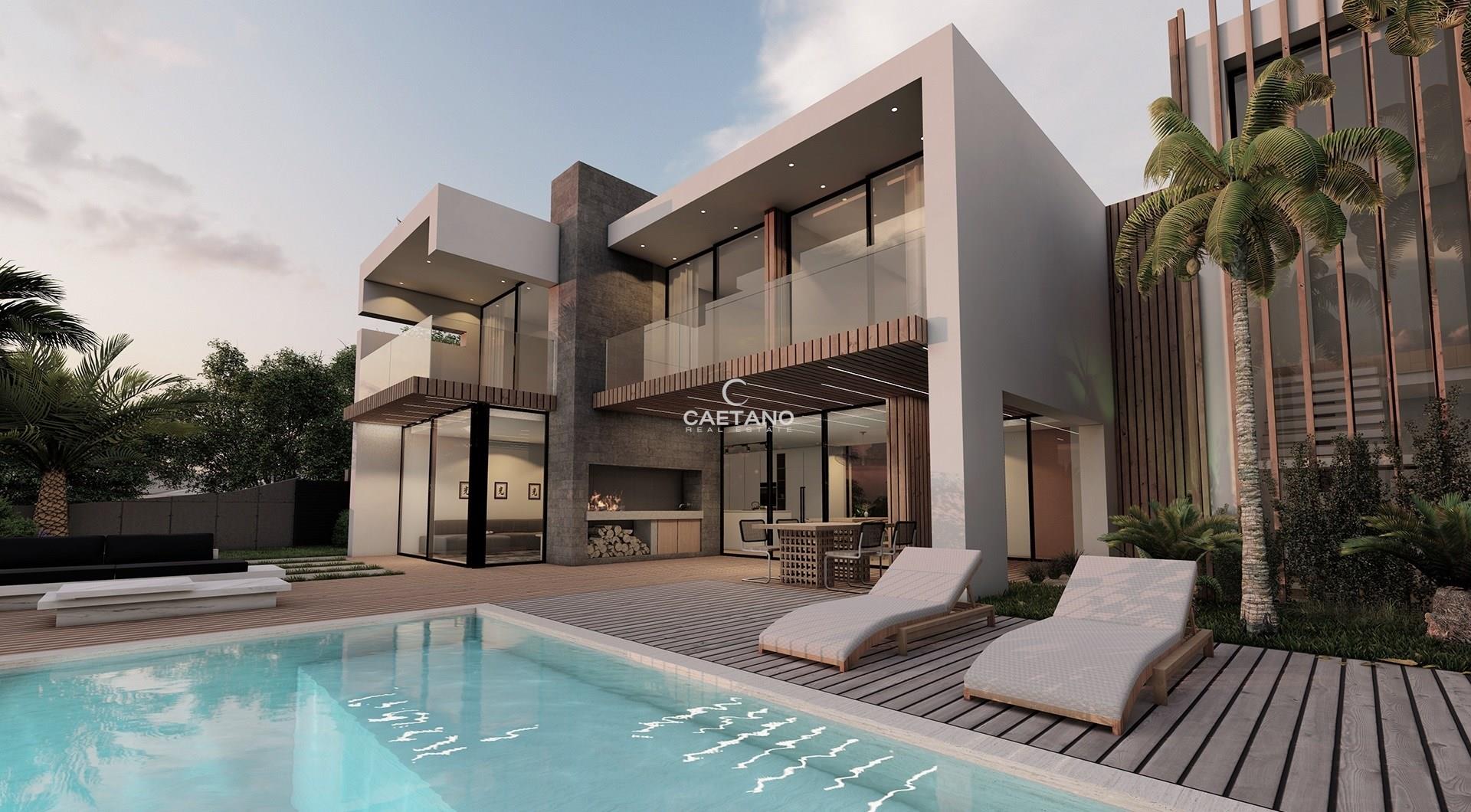 Green Hill Villas - Umweltfreundliche Luxusvilla (A) mit 180º Meerblick in Arco da Calheta
