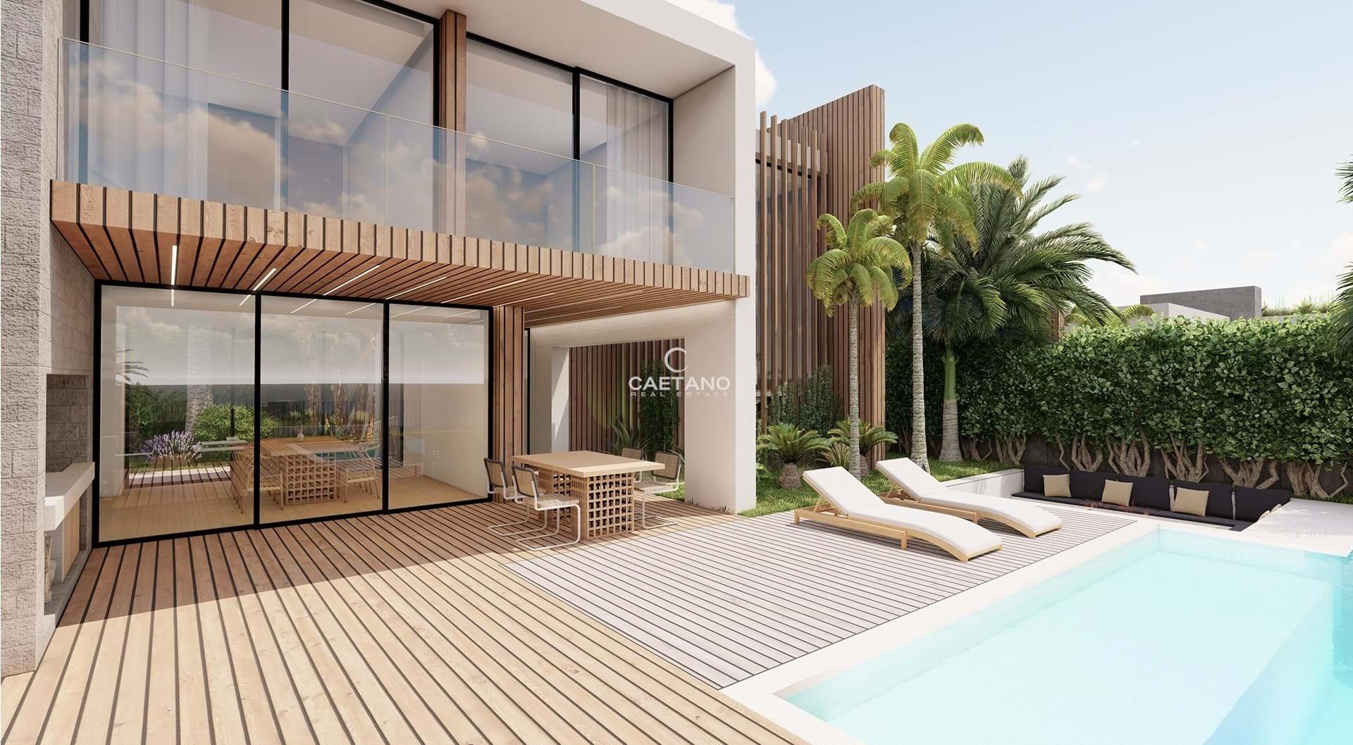 Green Hill Villas - Umweltfreundliche Luxusvilla (A) mit 180º Meerblick in Arco da Calheta