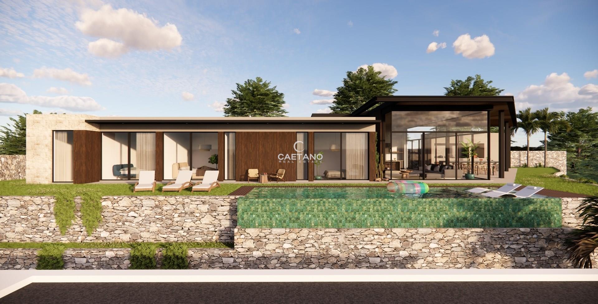 Urban land with 776m2 with approved project - Calheta