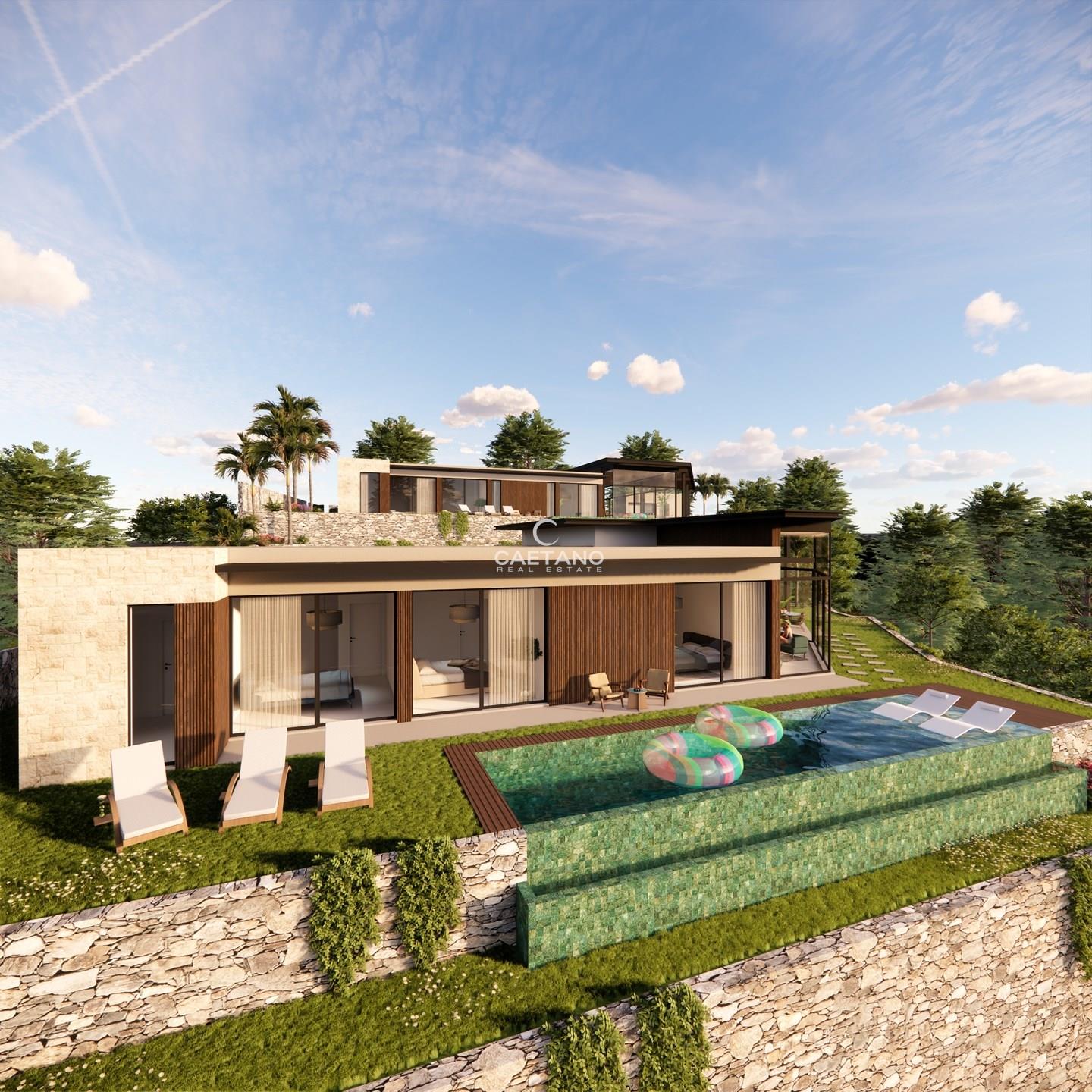 Urban land with 776m2 with approved project - Calheta